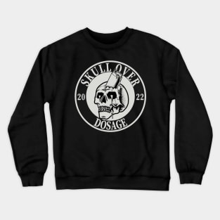 skull zombie Crewneck Sweatshirt